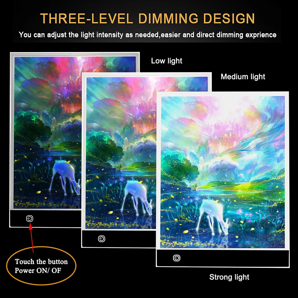 A3 LED Drawing Tablet – Digital Graphics Pad with Eye Protection