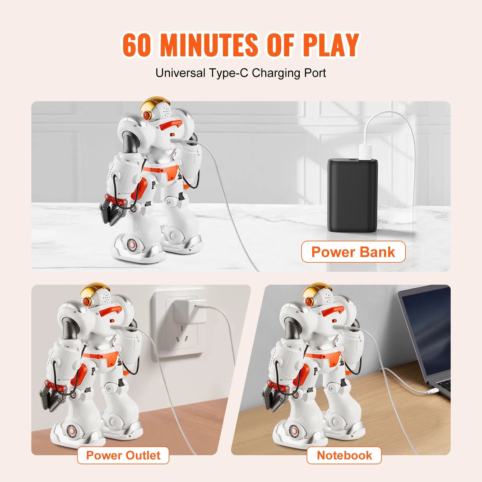 VEVOR RC Battle Robot Toy for Kids