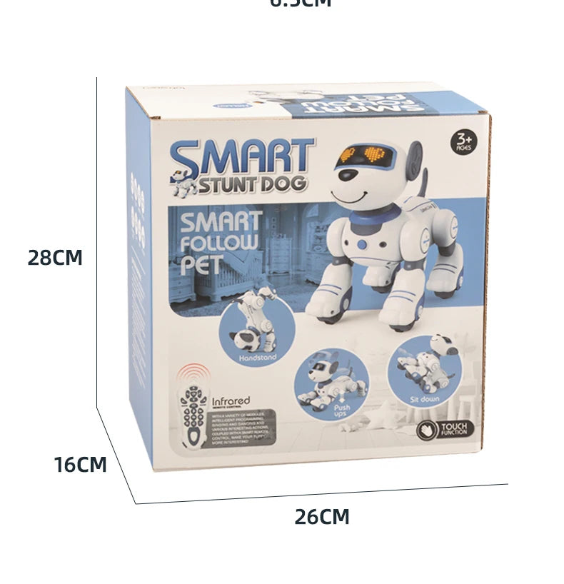 Intelligent Remote Control Robot Dog with Voice Command & Music