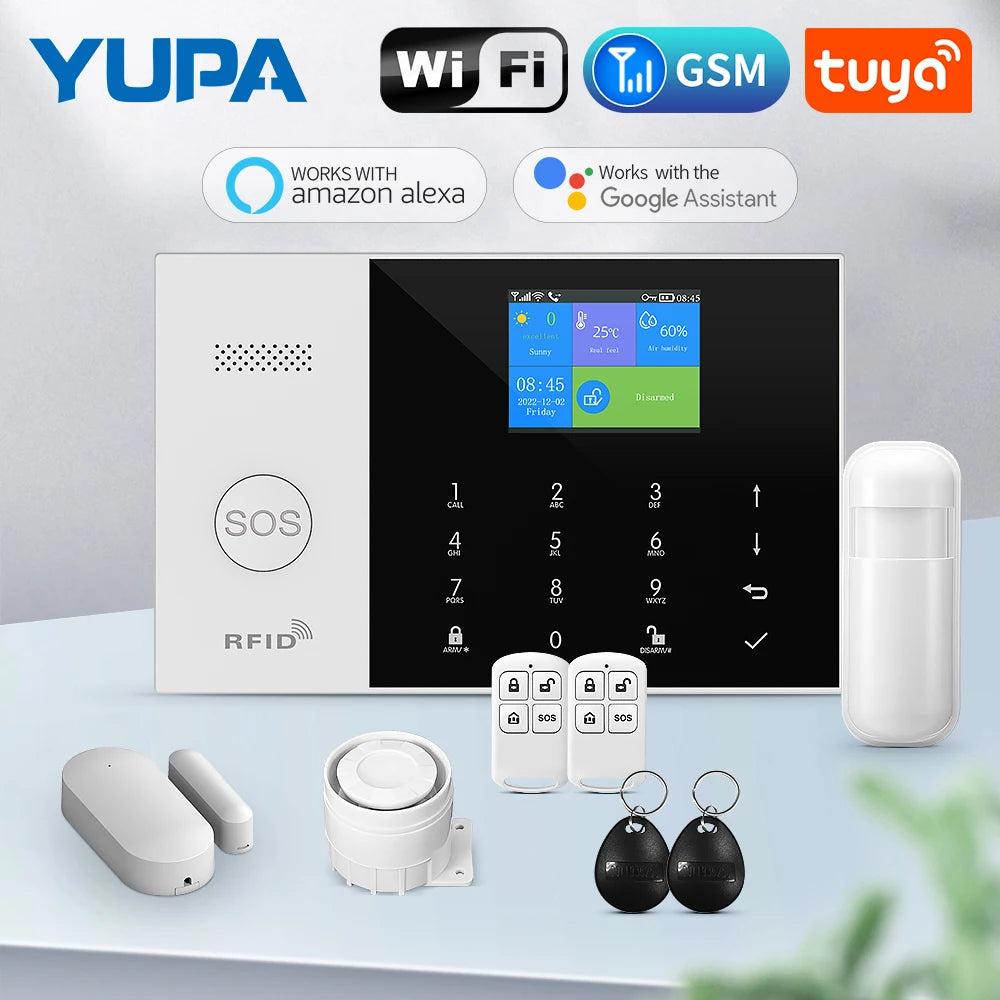 Wireless GSM Alarm System for Home Security