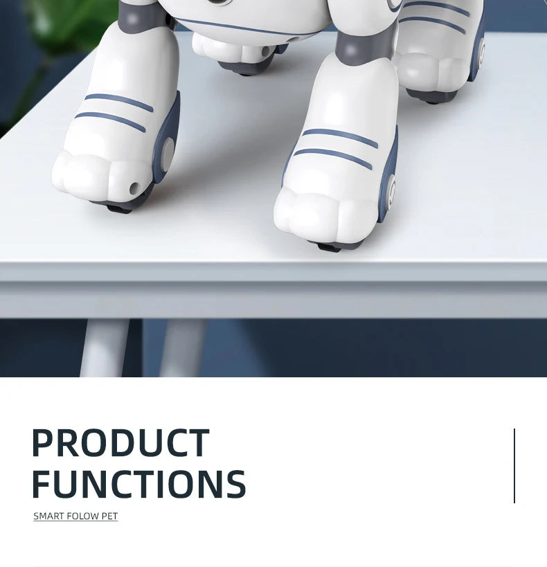 Intelligent Remote Control Robot Dog with Voice Command & Music