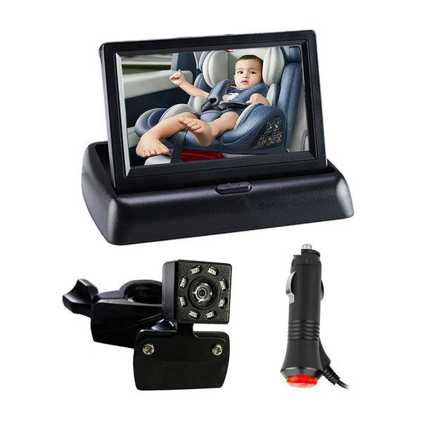 4.3" HD Baby Car Camera with Night Vision