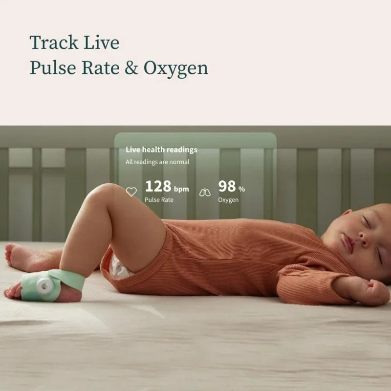 Sock® Smart Baby Monitor - FDA-Cleared Pulse & Oxygen Tracker