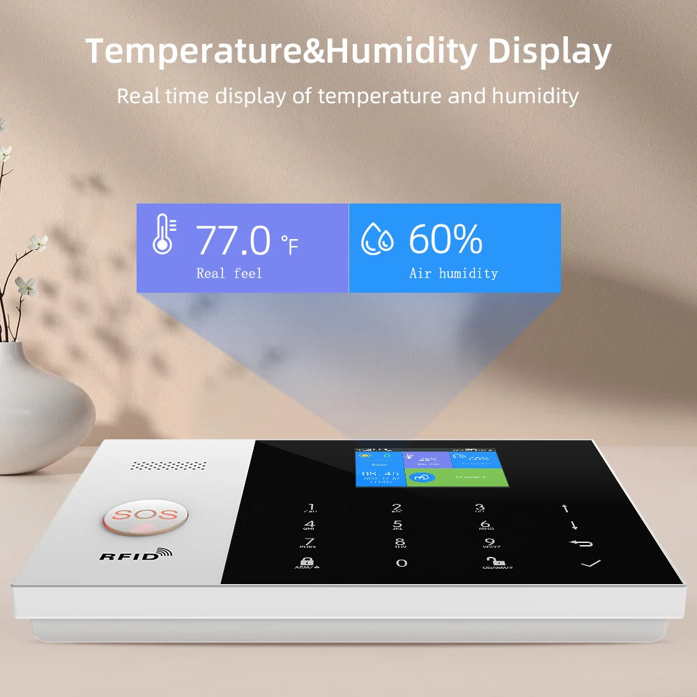 Wireless GSM Alarm System for Home Security