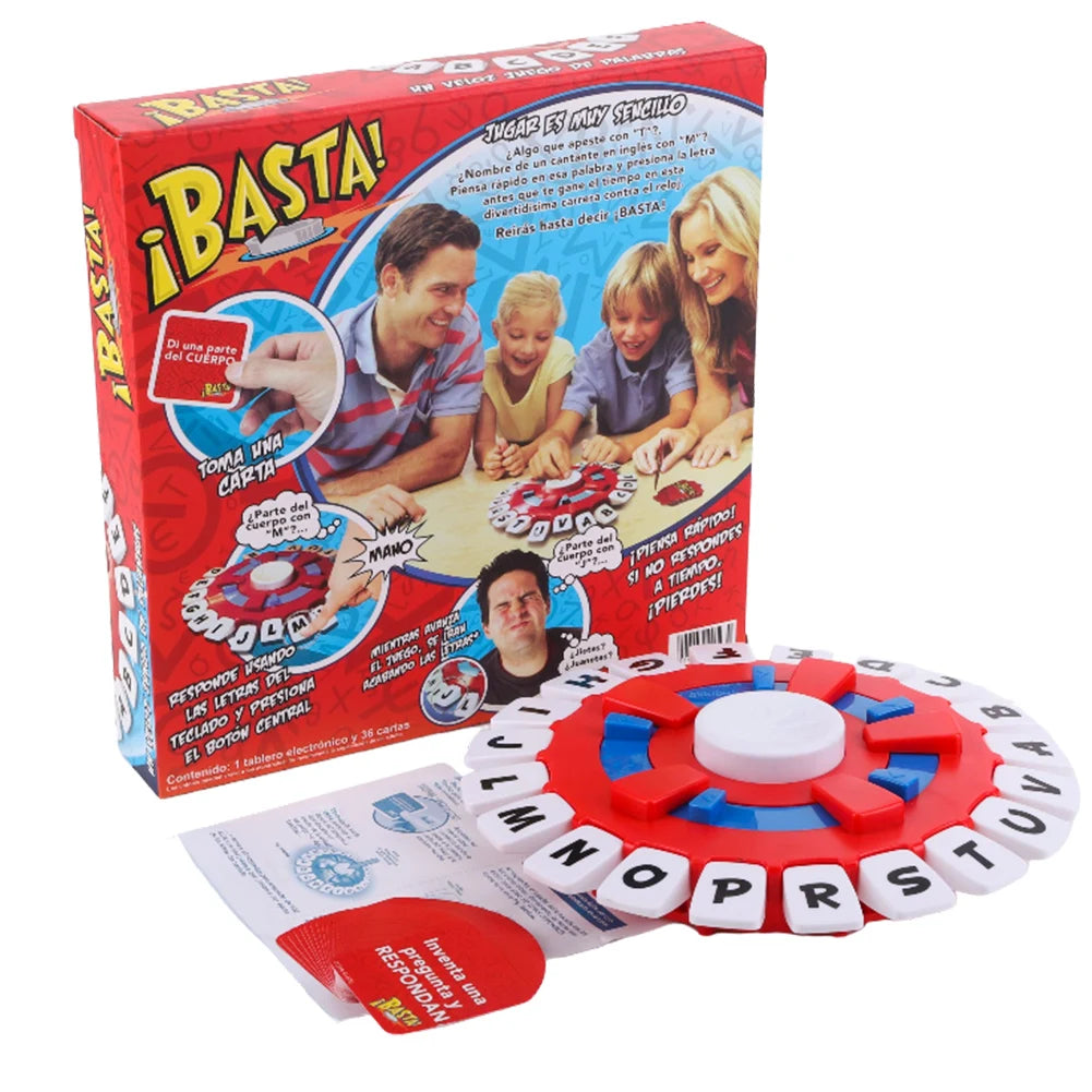 Quick Think Words Game - Parent-Child Alphabet Board Game