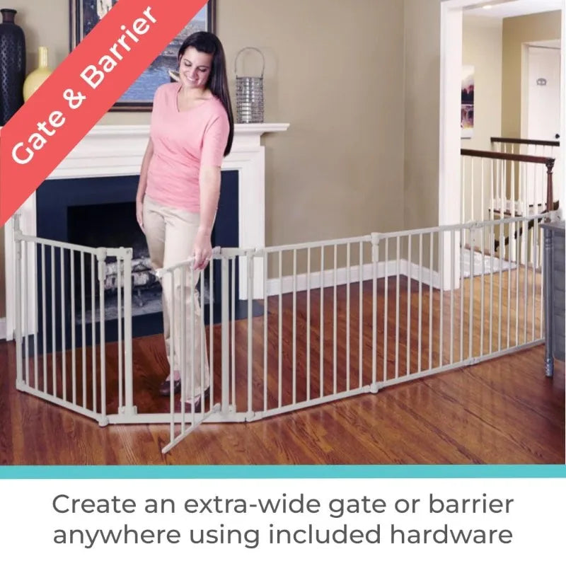 Metal Superyard 8-Panel Play Yard