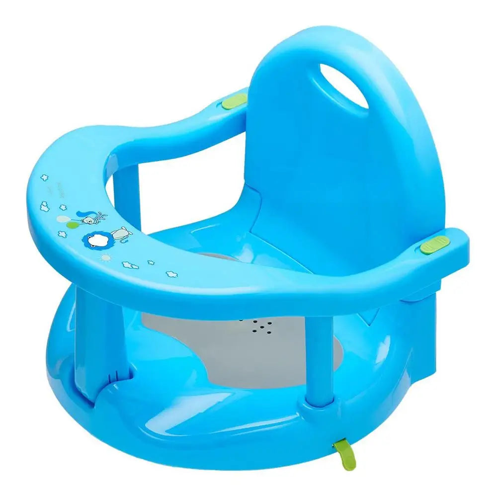 Foldable Baby Bath Seat with Suction Cups