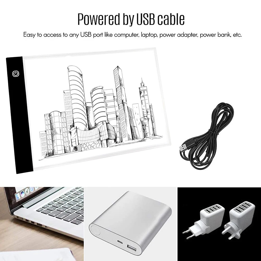 A3 LED Drawing Tablet – Digital Graphics Pad with Eye Protection