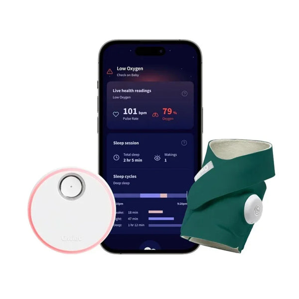 Sock® Smart Baby Monitor - FDA-Cleared Pulse & Oxygen Tracker