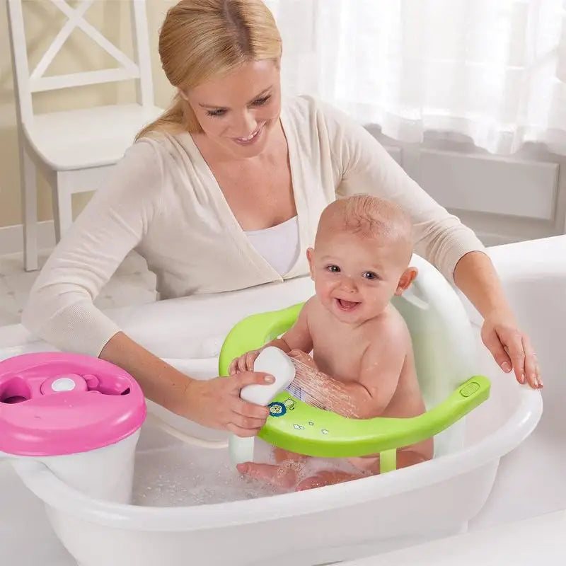 Foldable Baby Bath Seat with Suction Cups