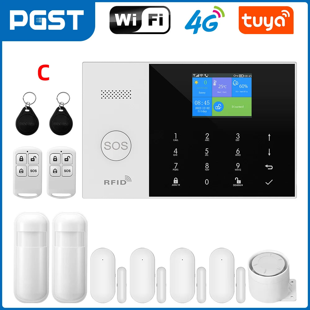 Wireless GSM Alarm System for Home Security