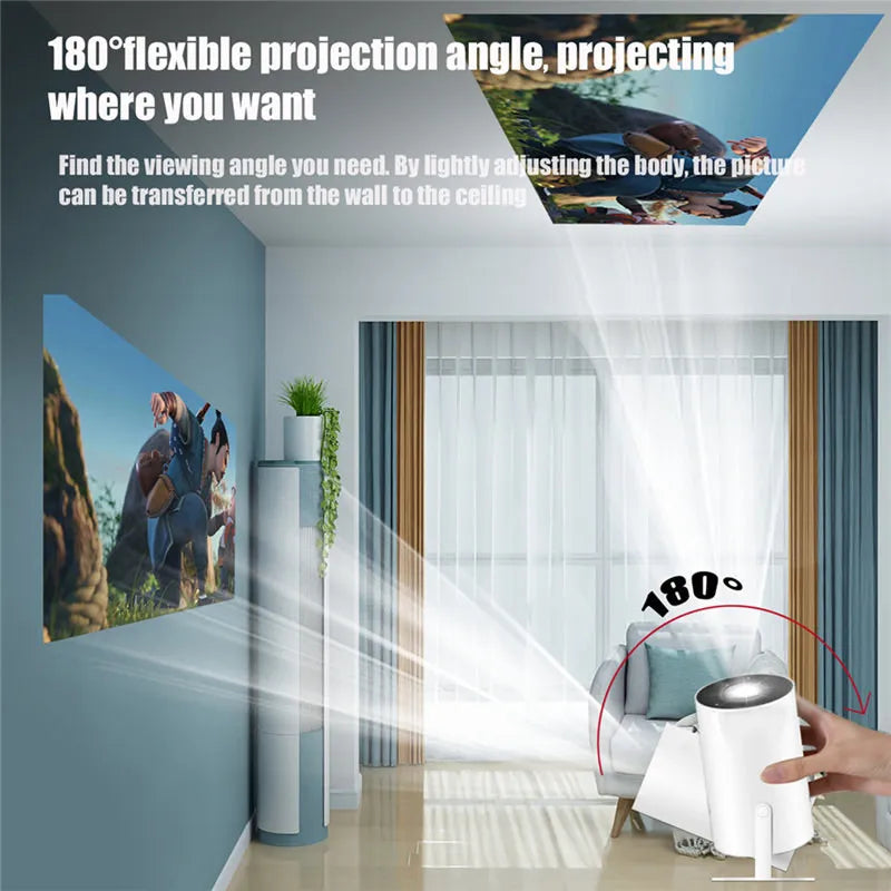 DITONG HY300 Plus 4K Portable HD Projector
