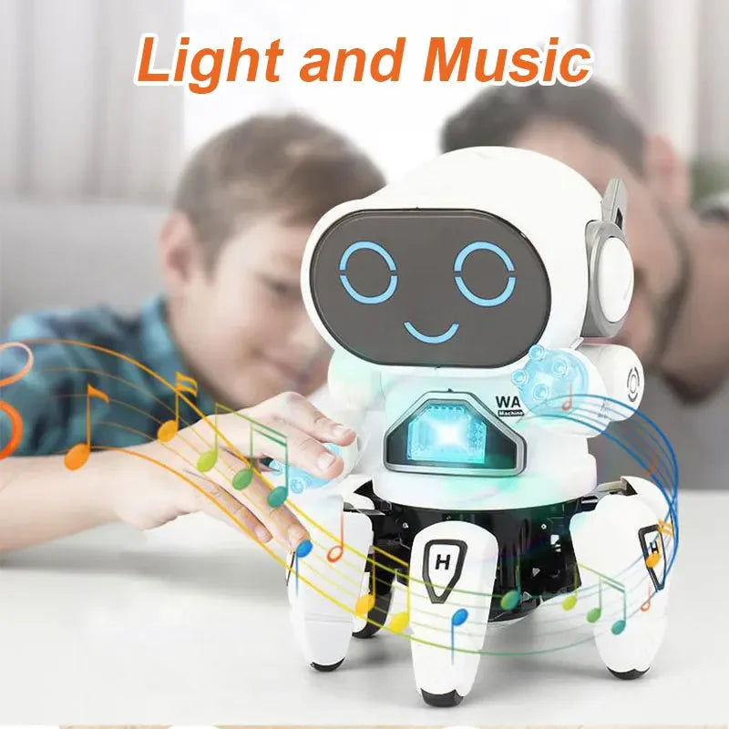 Kids Dance LED Octopus Robot Toy