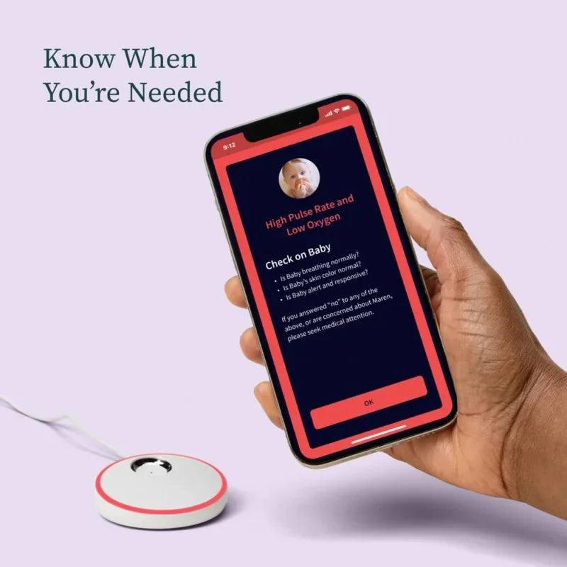 Sock® Smart Baby Monitor - FDA-Cleared Pulse & Oxygen Tracker
