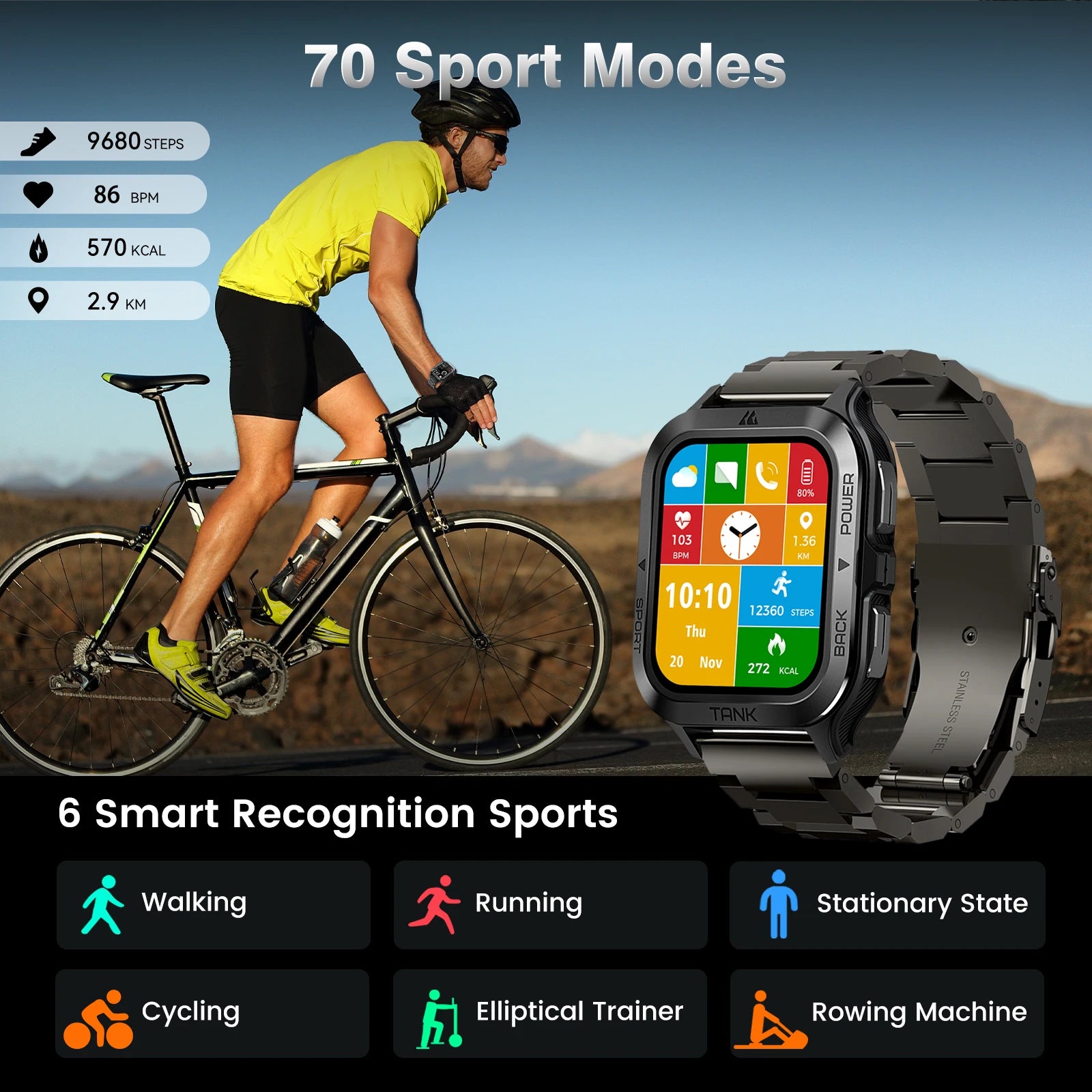 KOSPET TANK M2 Ultra Smartwatch