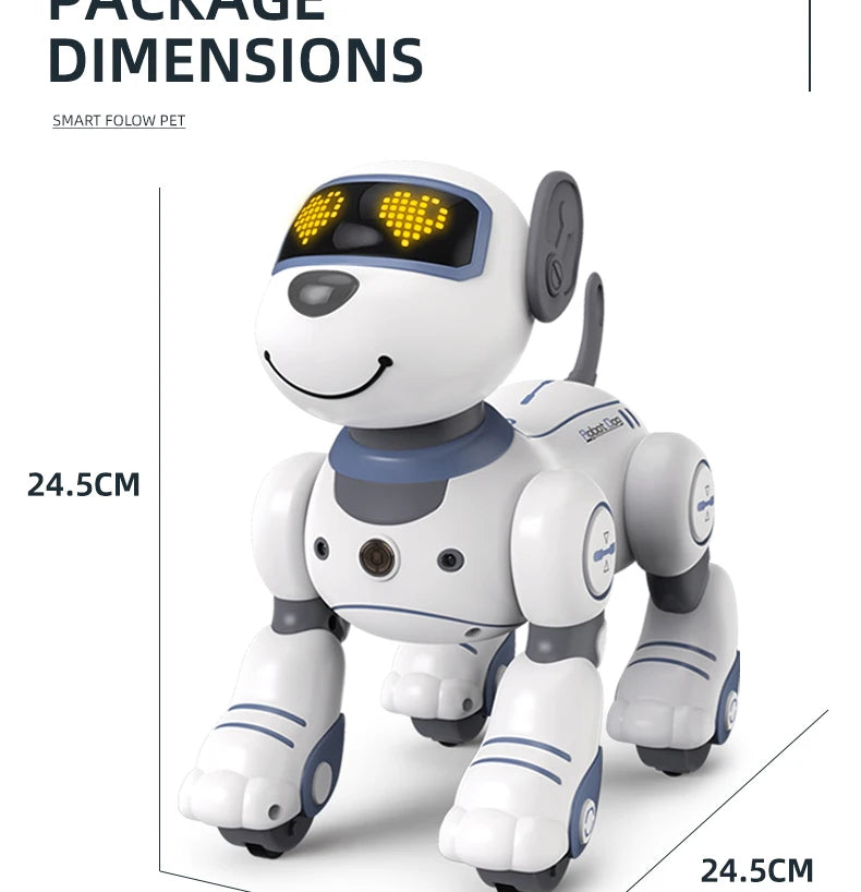 Intelligent Remote Control Robot Dog with Voice Command & Music