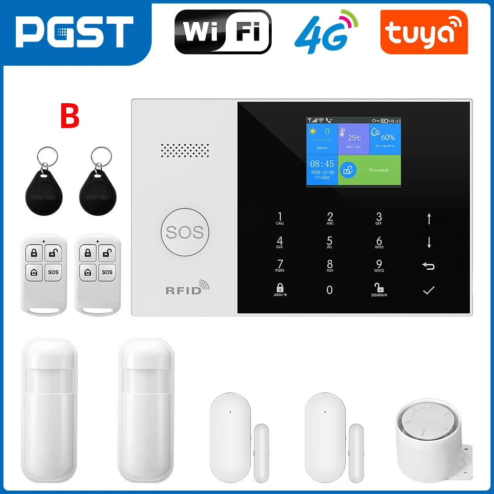 Wireless GSM Alarm System for Home Security