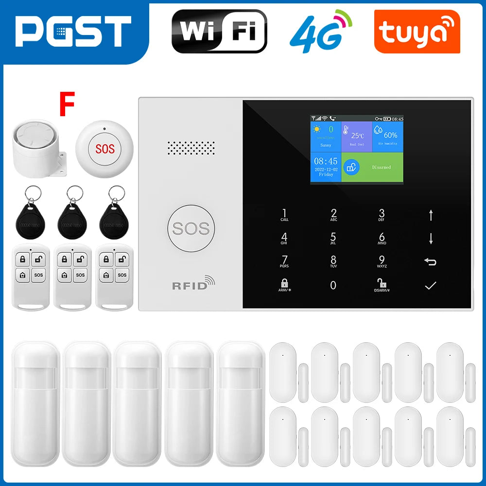 Wireless GSM Alarm System for Home Security