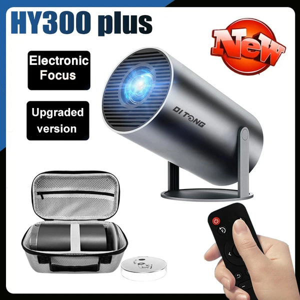 DITONG HY300 Plus 4K Portable HD Projector