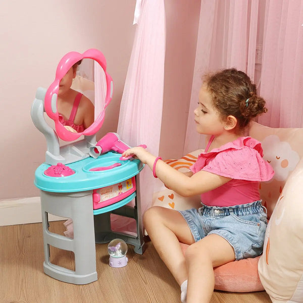 18-Piece Pretend Hair Styling Set for Girls (Ages 3+)