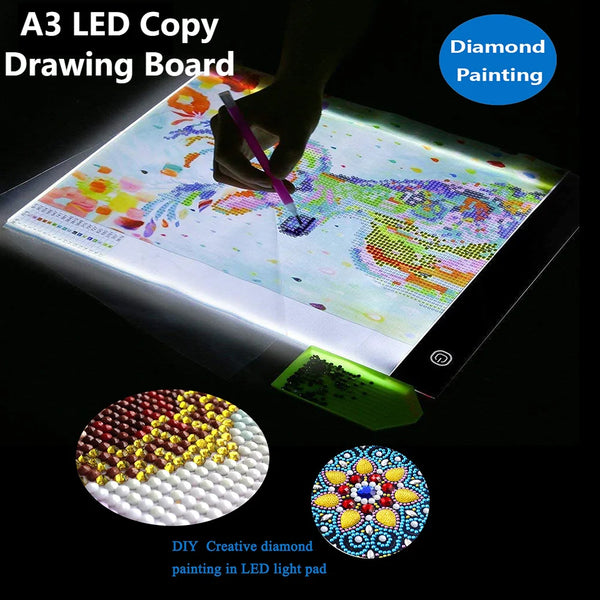 A3 LED Drawing Tablet – Digital Graphics Pad with Eye Protection