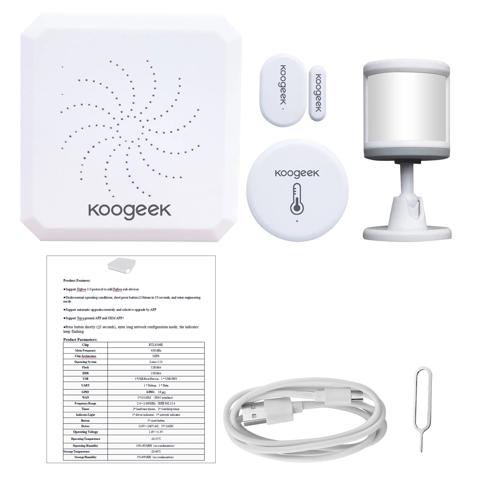 Wireless WiFi Smart Home Security Alarm System