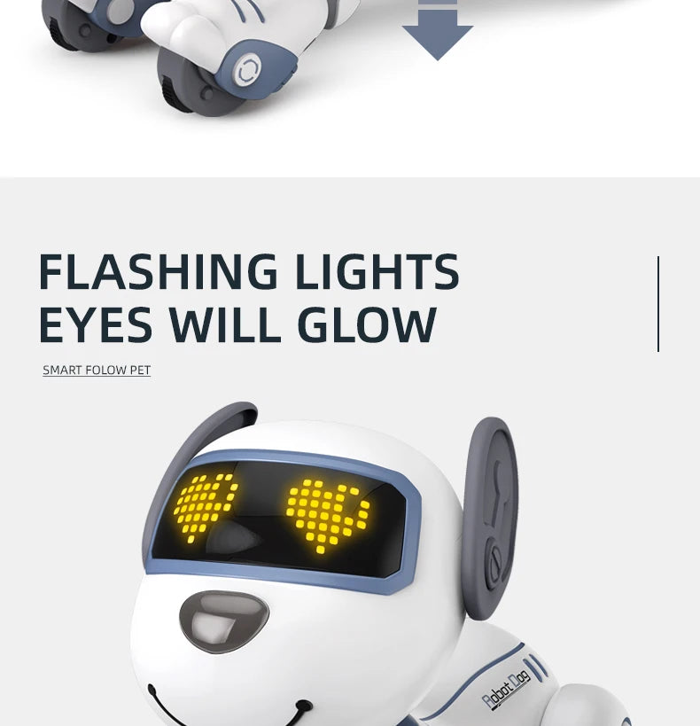 Intelligent Remote Control Robot Dog with Voice Command & Music