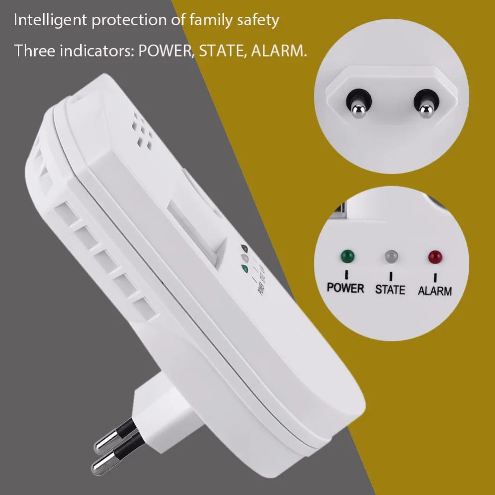 BRJ-502D Digital Gas Leak Detector (US Plug)