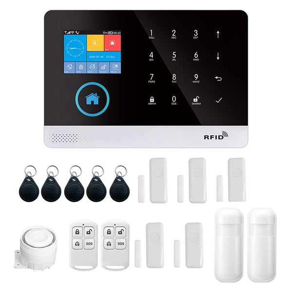 433MHz Wireless WiFi + GSM Alarm Security System