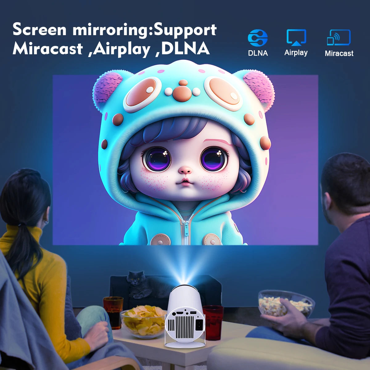 Magcubic Android 11 4K Projector HY300 Pro