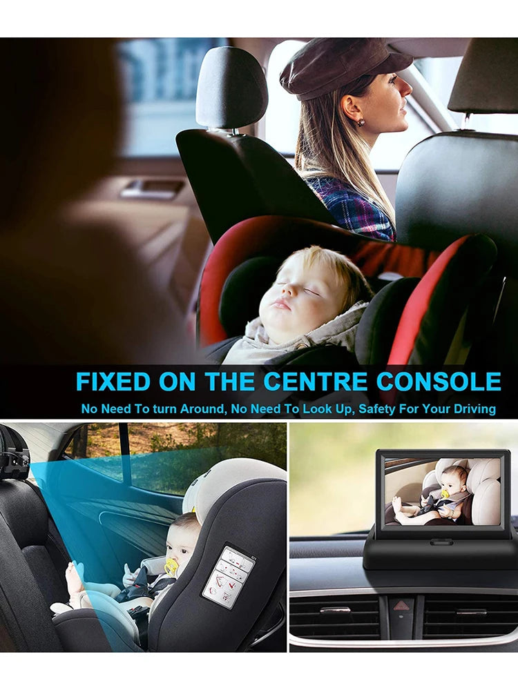 4.3" HD Baby Car Camera with Night Vision