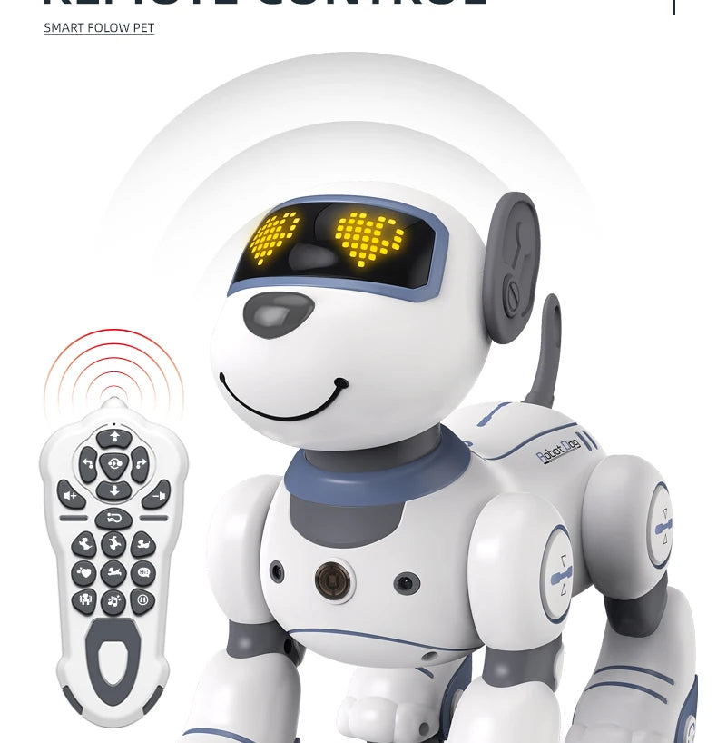 Intelligent Remote Control Robot Dog with Voice Command & Music