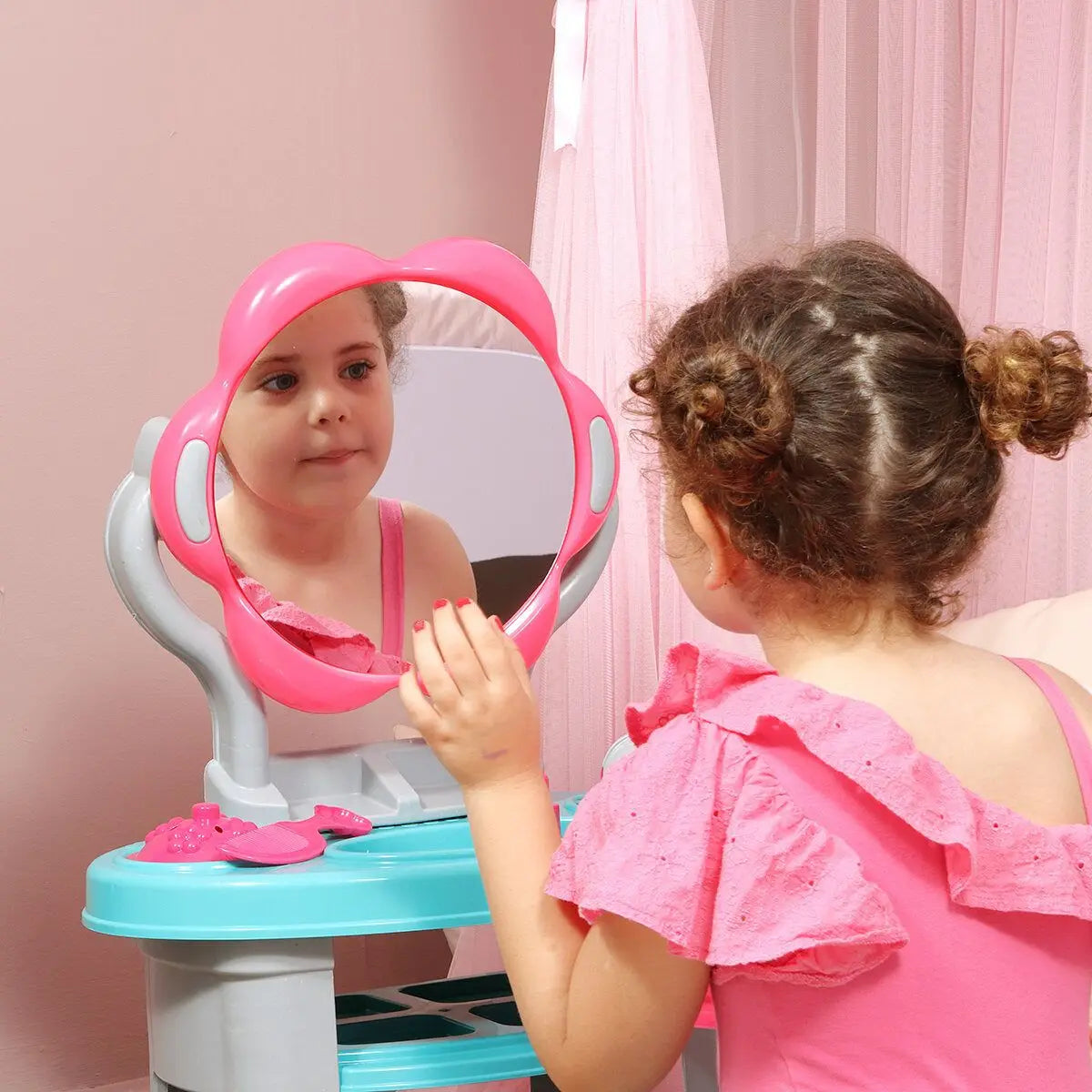18-Piece Pretend Hair Styling Set for Girls (Ages 3+)