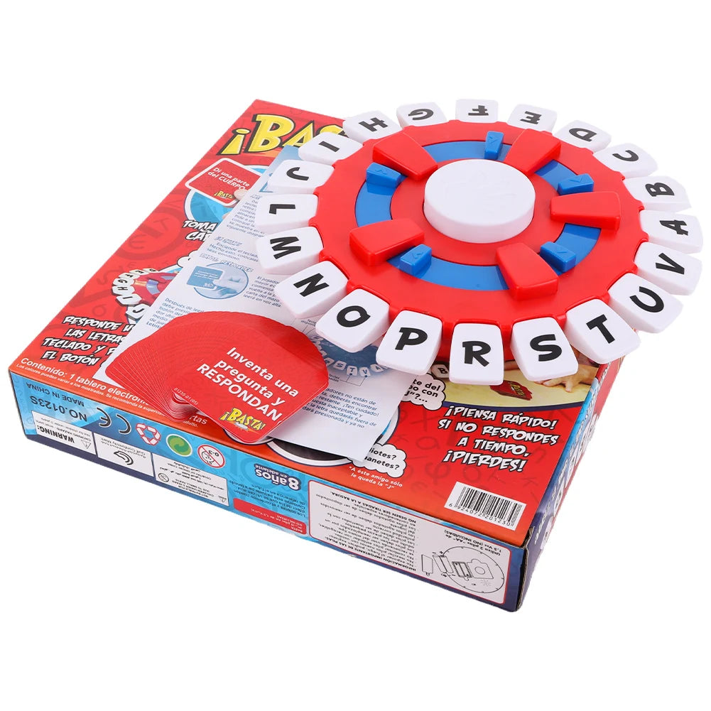 Quick Think Words Game - Parent-Child Alphabet Board Game