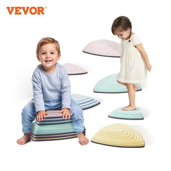 VEVOR 6PCS Children's Balance Stepping Stones