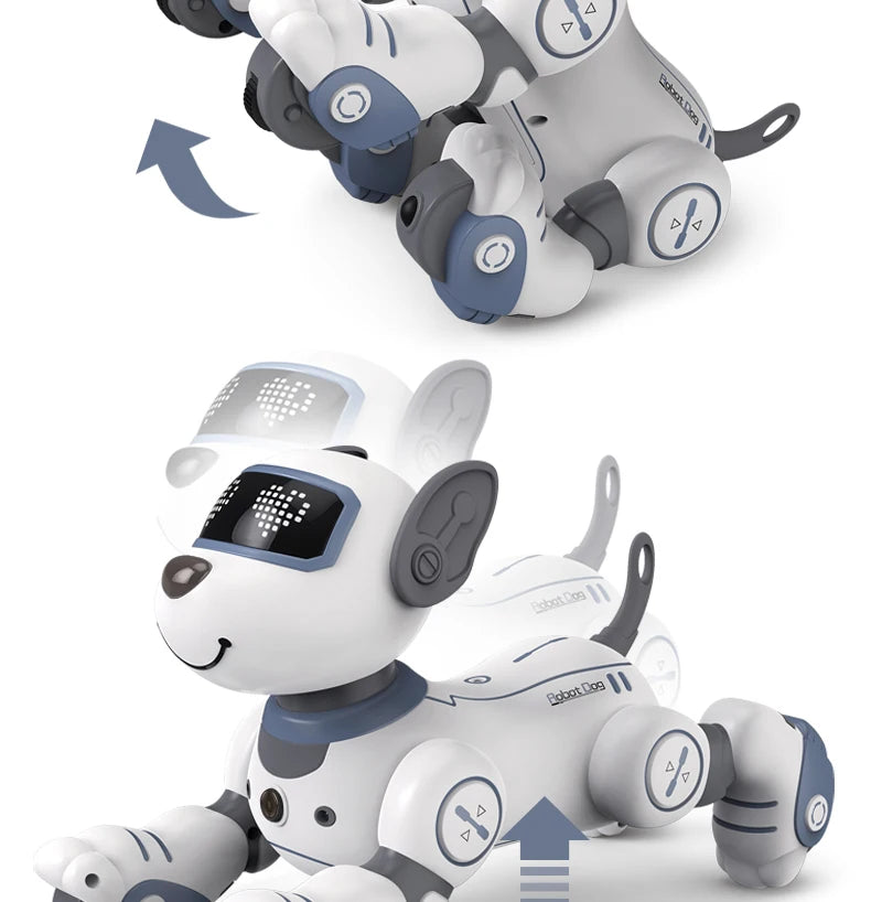 Intelligent Remote Control Robot Dog with Voice Command & Music