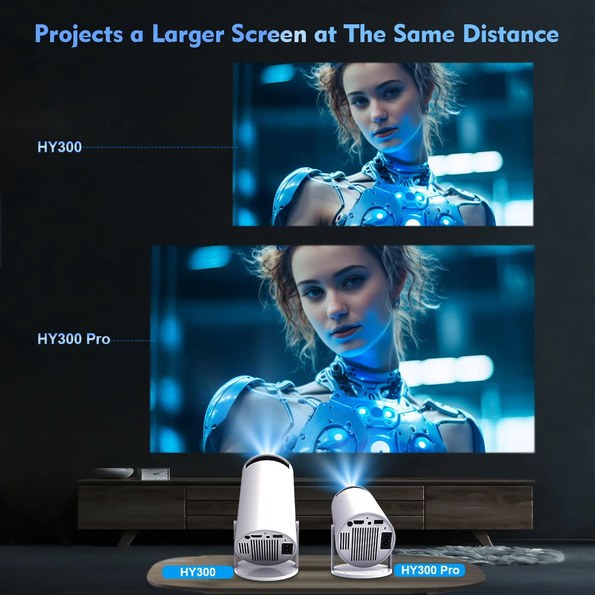 Magcubic Android 11 4K Projector HY300 Pro