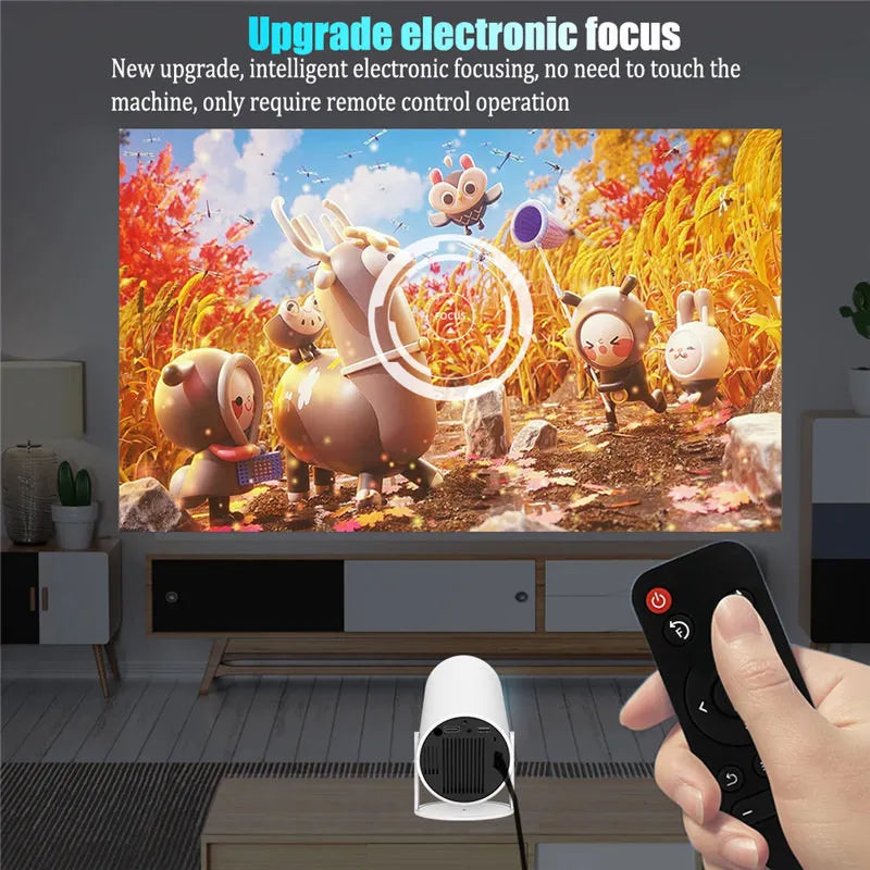 DITONG HY300 Plus 4K Portable HD Projector