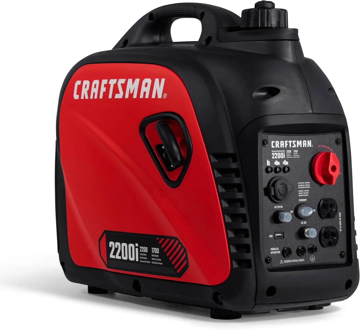 2200W Portable Quiet Gas Generator