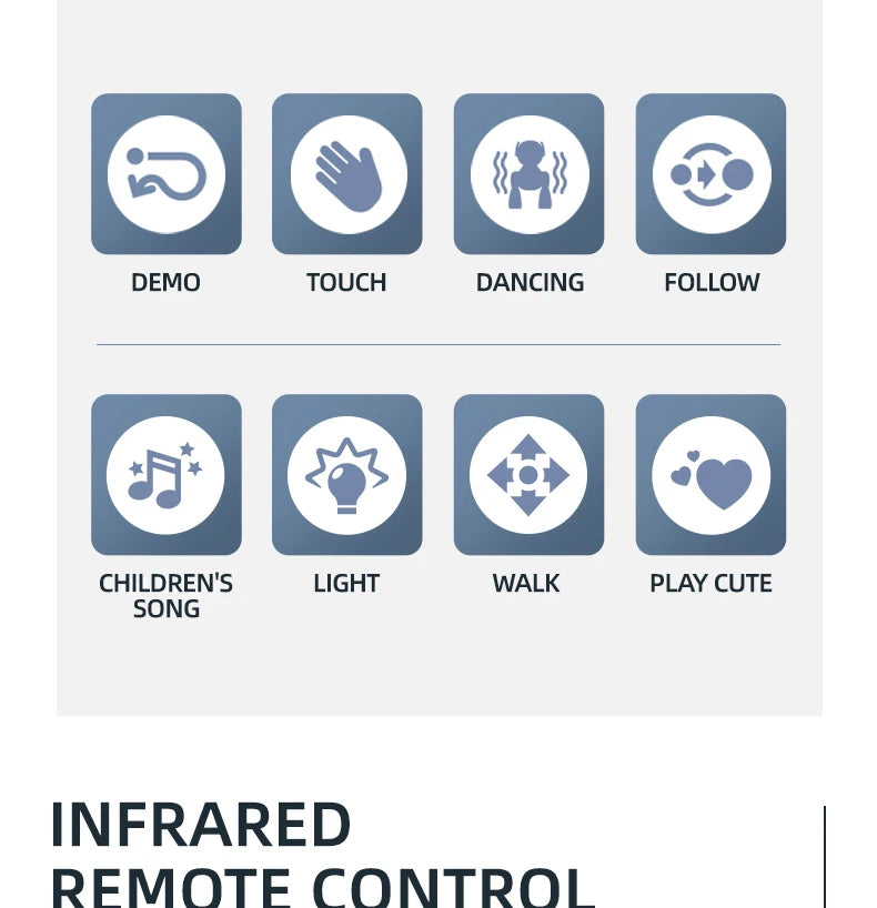 Intelligent Remote Control Robot Dog with Voice Command & Music