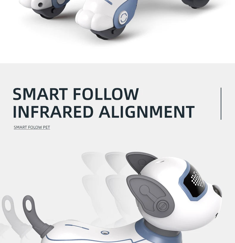 Intelligent Remote Control Robot Dog with Voice Command & Music