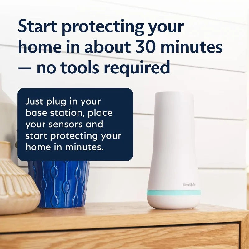 SimpliSafe 8-Piece Wireless Home Security System