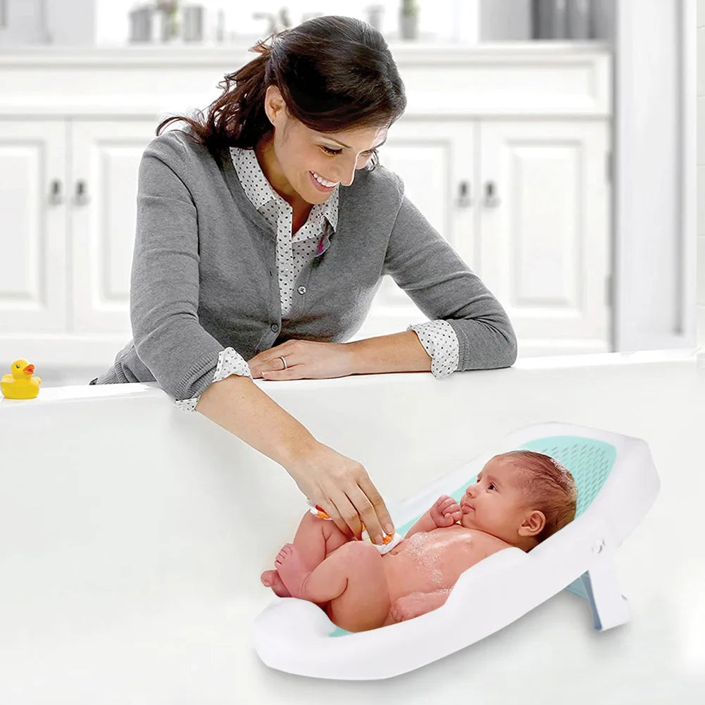 Newborn Adjustable Bath Net Seat Cushion