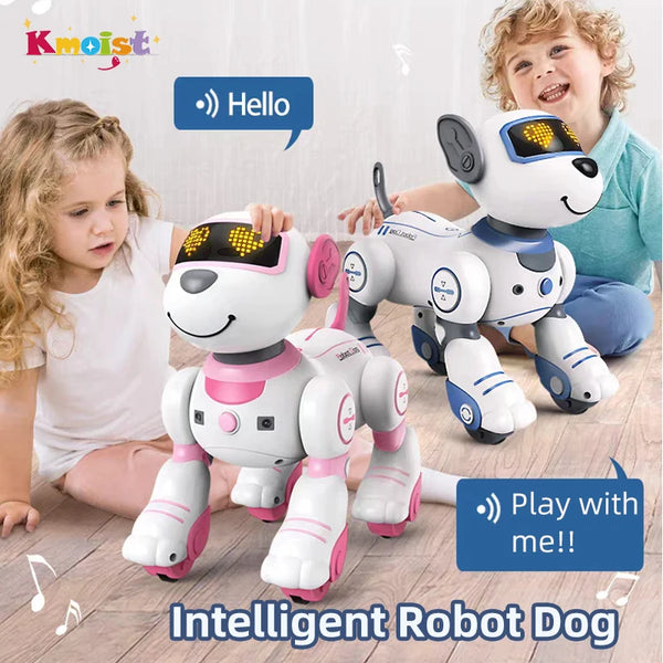 Intelligent Remote Control Robot Dog with Voice Command & Music