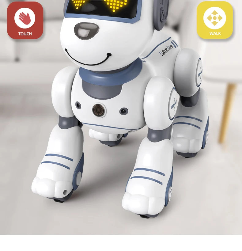 Intelligent Remote Control Robot Dog with Voice Command & Music