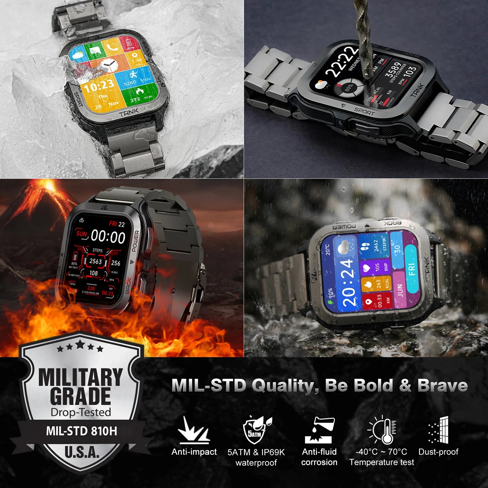 KOSPET TANK M2 Ultra Smartwatch