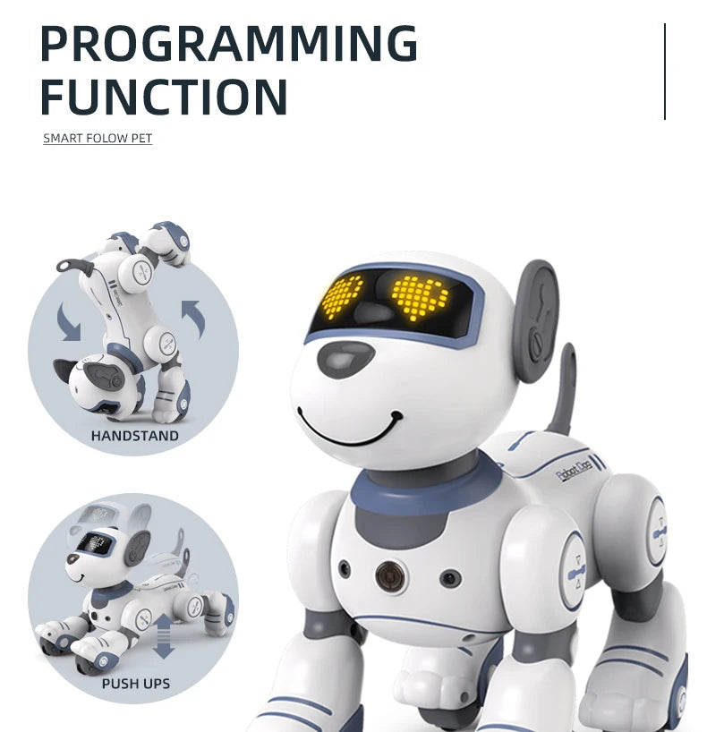 Intelligent Remote Control Robot Dog with Voice Command & Music