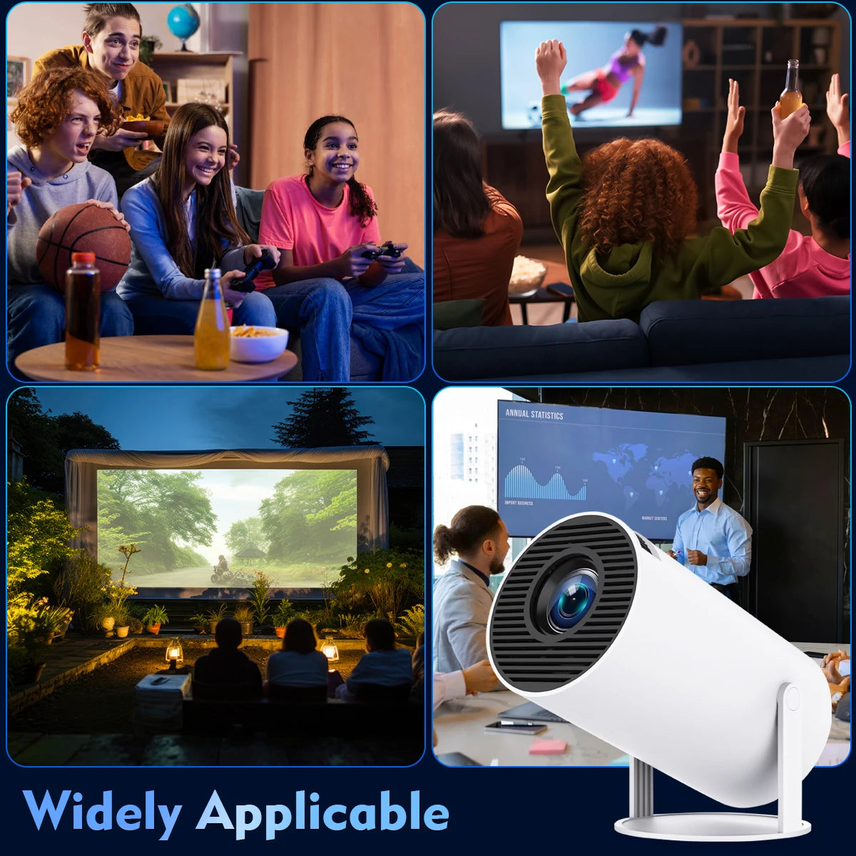 Magcubic Android 11 4K Projector HY300 Pro