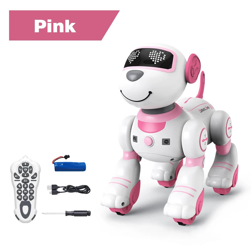 Intelligent Remote Control Robot Dog with Voice Command & Music