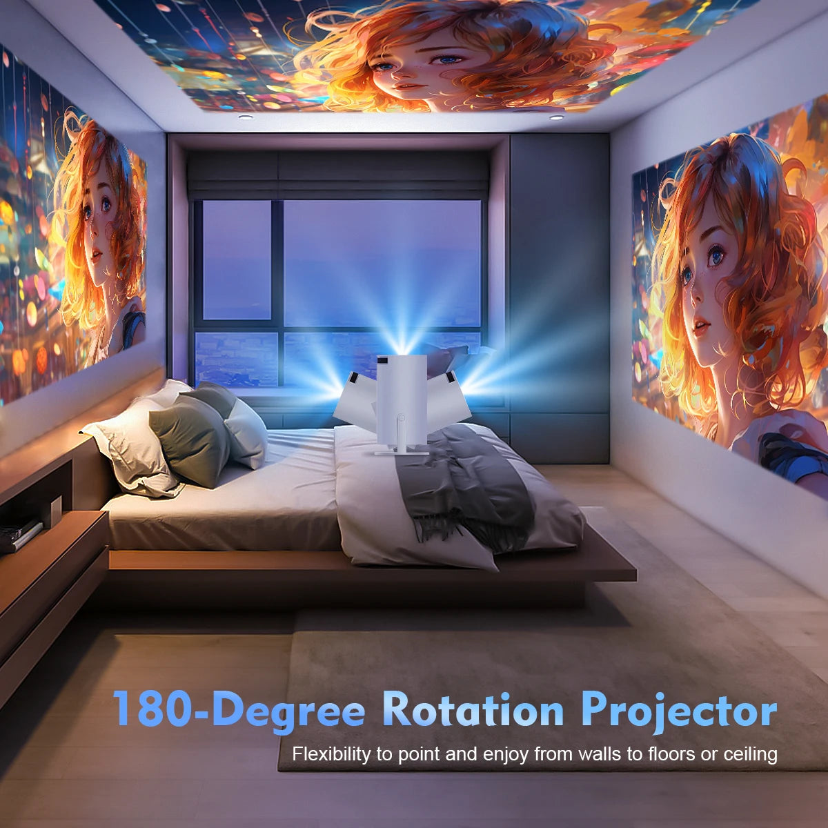 Magcubic Android 11 4K Projector HY300 Pro